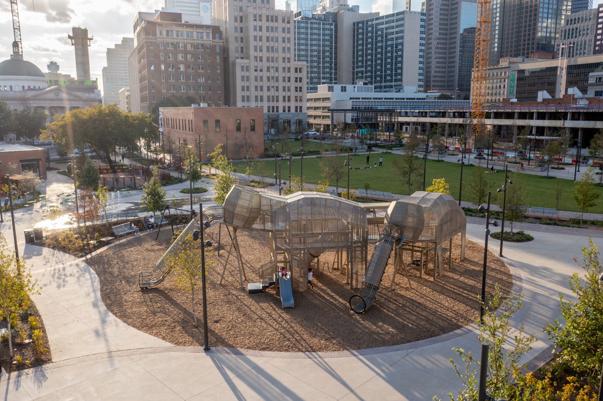 Harwood Park Downtown Dallas Parks Conservancy